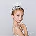 DreamYo Headdress Flowers Crystal Pearls Rhinestones Beading Beautiful Girls Hair Accessories Princess Hair Jewelry Ceremony performce Prom Party Wedding 9 Styles (CT)