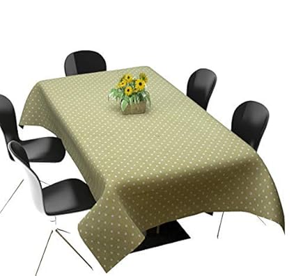 Yellow Weaves Designer Table Cloth Cover for Dining Table, Restaurant Party Banquet Decoration | 4-6 Seater, 52 X 70 Inches