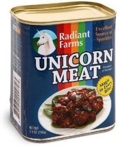 Les conserves de viande de licorne
