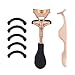 Leryeu Eyelash Curler Premium Eyelash Professional Makeup Tool With 5 Replacement Silicone Refill Pads and False Eyelashes Applicator-Used to Get Gorgeous Eye Lashes(Rose Gold)