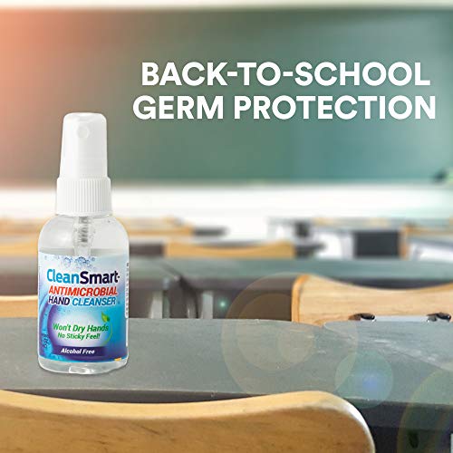 CleanSmart Skin & Hand Cleanser, 2 Ounce Spray Bottle (Pack of 3