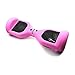 Aeneontrue Silicone Cover Case Rubber Skin Wrap Scratch Protector for 6.5 Inch 2 Wheels Self Balancing Electric Scooter to Prevent Damage to Your Unique Skateboard Pink