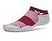 Swiftwick - MAXUS Zero, No-Show Socks for Running and Golfing, Crimson, Medium