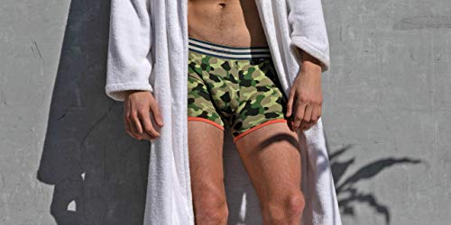 Related Garments Men's Matching Underwear and Sock Set, 3 Piece (1 Pack), Boxer Briefs, No Show and Mid Calf Crew Casual Dress Socks, Colorful Modern Trendy Gift - Thumbnail 4