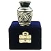 MEILINXU Funeral Keepsake Urn by Brass Mini Cremation Urn for Human Ashes Adult- Hand Engraved - Fits a Small Amount of Cremated Remains- Display Burial Urn at Home or Office (Majestic Radiance Baby