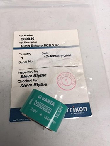 Varta NI-MH NIMH BATTERY PCB 3.6V MEMPAC 150mAh