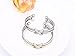 UNY Fashion Jewelry Brand Cable Wire Retro Antique Bangle Elegant Beautiful Valentine (ONE Tone)