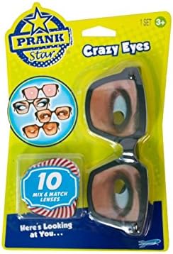 Prank Star Crazy Eyes 10 Mix and Match Lenses(25 Different Combinations)