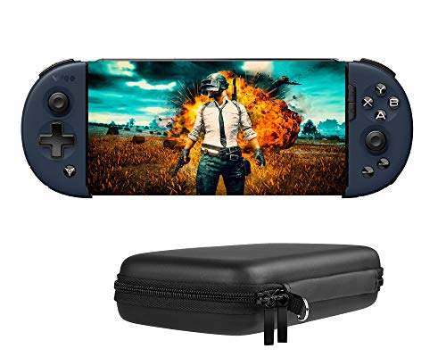 Bounabay Wireless Telescopic Bluetooth Controller Gamepad for Android System with Portable Travel Carry Case,Black (Best Games For Samsung Note 8)