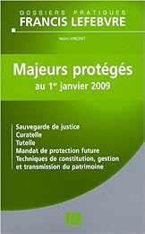 Majeurs protégés, au 1er janvier 2009