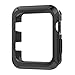 Jianye Apple Watch Tempered Glass Screen Protector(2 Pcs) ,Premium Surface Hardness Full Coverage Metal Frame Tempered Glass Screen Protector