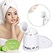 Facial Mask Machine with Steamer Function 2 in 1 Multi-function Automatic DIY Natural Fruit and Vegetable Mask Maker(US Plug)