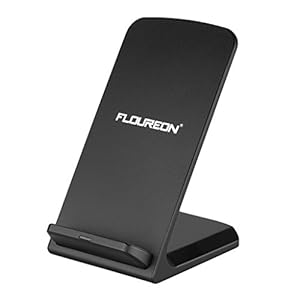 Floureon QI急速ワイヤレス充電器 スタンド型 無接点充電