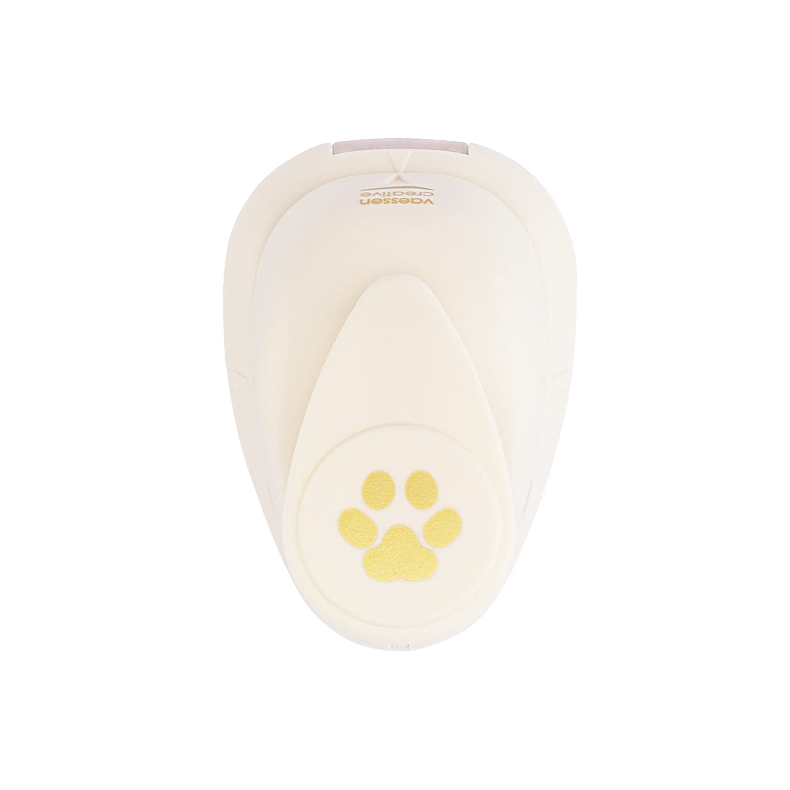 Vaessen Creative Craft Paper Punch - Dog Paw - 1,3 x 1,4 cm - Circle Cutter for Crafting and Card Making