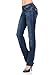 VIRGIN ONLY Women's Slim Bootcut Jeans (Blue, Size 9)