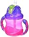 Nuby 2 Handle Straw Cup - Girl - 8 oz