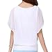 Syuer® Women's Loose Casual Short Sleeve Chiffon Top T-shirt Blouse
