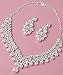 Ever Girl Bling Bride Hair Accessories Tiaras Earrings Necklace Wedding Sets F