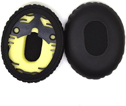 Yavive Replacement Earpad Ear Pad Cushions for Bose Qc3 /Bose Qc2 Qc15/monster Studio/monster Studio2.0/monster Solo Hd/earpads Repair Parts/one Pair (For BOSE QC3)