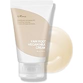 IsNtree Yam Root Vegan Milk Cream 80ml, 2.7 fl.oz | Nourishing moisturizer | vegan milk moisturizer | Korean Skincare