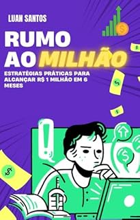 Livro Rumo ao Milhão: Estratégias Práticas para Alcançar R$ 1 Milhão em 6 Meses: Passo a passo: pegando na sua mão e fazendo acontecer
