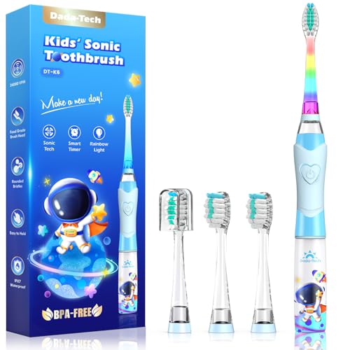 DADA-TECH Kids Electric Toothbrush Toddler Toothbrush