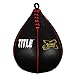 TITLE Boxing Gyro Balanced Leather Speed Bag: Speed Bag for Boxing, Speedbag, Speed Bags, Boxing Speed Bag, Title Speed Bag, Boxing Bag, Boxing Equipment, Punching Bag