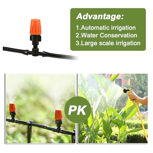 149PCS Drip Irrigation System, Watering Drip Kit with 30M Tubing Hose | Adjustable Nozzles Sprinklers, Saving Water Automatic Irrigation Equipments for Garden Greenhouse Flowers Patio Lawn