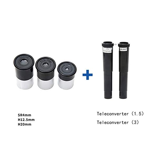 IW.HLMF Stargazing Reiseteleskop für Erwachsene, Teleskop Astronomie Anfänger 70mm Apertur Refraktor Teleskope, Stativ… – Bild 6