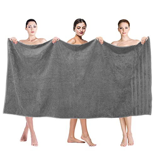 American Soft Linen, Bath Sheet 35 in 70 in, 100 Turkish Cotton, Jumbo