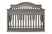 DaVinci Brook 4-in-1 Convertible Crib with Toddler Bed Conversion Kit in Slate, Greenguard Gold Certified