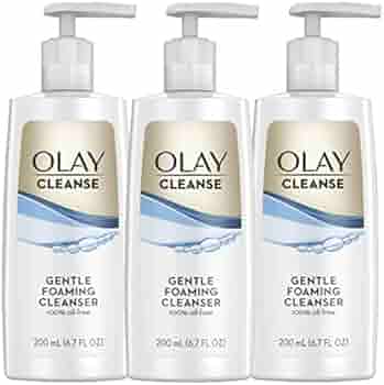 olay deep cleansing foaming face wash