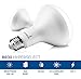 Hyperselect BR30 LED Light Bulb, 10W (50W-65W Equivalent), 2700K (Warm White), 600 lm, E26 Base, Wide Flood Bulb Non-Dimmable, UL Listed - Great for Kitchen, Hallways, Bedrooms (6 Pack)