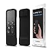 TomRich Protective Case for Apple TV 4th /5th Gen Remote - [Heavy Shock Proof] [Anti Slip Lanyard Included] Silicone Case Cover for Apple TV 4K/5K Siri Remote Controller-Black
