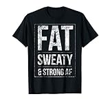 Funny Powerlifter Fat Strongman Powerlifting Strong & Heavy