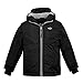 wantdo Boy's Waterproof Snowboarding Jacket Windproof Ski Coat Hooded Winter Coats Outdoor Outwear