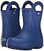 Crocs Kids' Handle It Rain Boots , Cerulean Blue, 6 Toddler