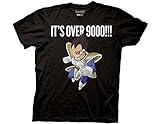Ripple Junction Dragon Ball Z Vegeta It's Over 9000 Adult T-Shirt