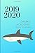 2019 2020 Sharks Academic Daily Planner: Small Mini Ocean Calendar To Fit Purse & Pocket; Ultra Portable Slim Monthly & Weekly Goals Journal With Quote For Student & Teacher; From Jul 2019 - Jun 2020 by