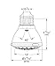 Grohe 27068000 Relexa Ultra 100 5-Spray Raincan Showerhead, Starlight Chrome