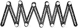 Philoch Twelve Folding Ruler Multi Angle Measuring Tool Aluminum Protractor view 4