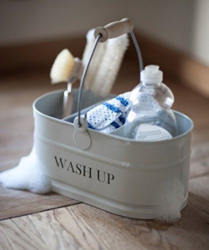 Enamel Washing Up Sink Tidy - Shabby Chic Vintage