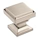 Southern Hills Brushed Nickel Square Cabinet Knobs - Pack of 5, Kitchen Cabinet Knobs, Nickel Cabinet Hardware, Drawer Knobs, Satin Nickel Cupboard Knobs, SHKM002-SN-5, Model: SHKM002-SN-5, Outdoor & Hardware Store