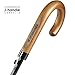 ZEKAR Wooden J-Handle Umbrella, 54/62/68 inch, UV & Classic Versions, Large Windproof Stick Umbrella, Auto Open for Men and Women