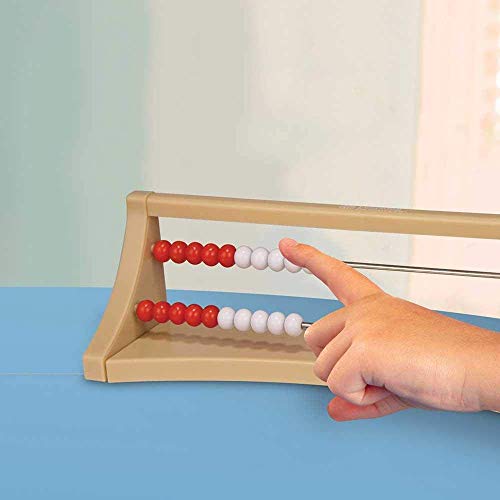 hand2mind 20 Bead Plastic Rekenrek, Abacus for Kids Math, Math