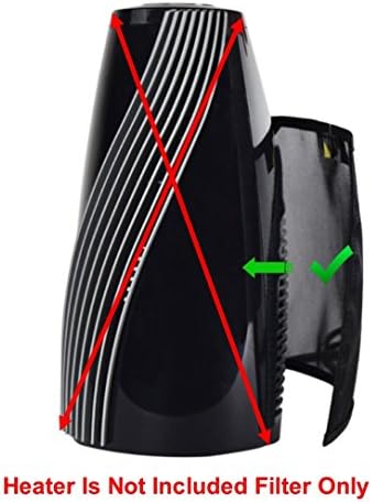 Vornado SRTH Small Room Tower Heater filter is a perfect fit to this Vornado heater Filters Airborne Pollens Dust Mold Spores Pet Dander Washable Keeps your heater clean and running longer Made in USA