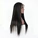 premier Light Yaki Straight Human Hair 360 Lace Front Wigs Pre Plucked Natural Hairline 150% Density Glueless 360 Yaki Wigs for Women Brazilian Virgin Human Hair Wigs with Baby Hair 12 Inches
