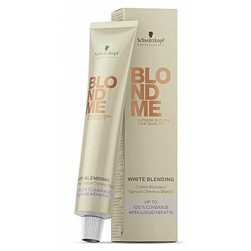 Schwarzkopf BlondMe White Blending Hair Color Creme - Ice 2.11oz