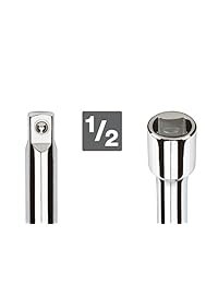 Juego de barras de extensión de llave de 1 4 de pulgada Tekton