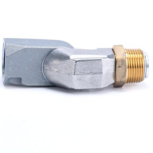 YaeTek 1 inch" Male x1 inch" Female Multi-Plane Fuel Swivel, 25.4mm Male x 25.4mm Female